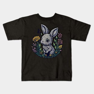 Cute Bunny Kids T-Shirt